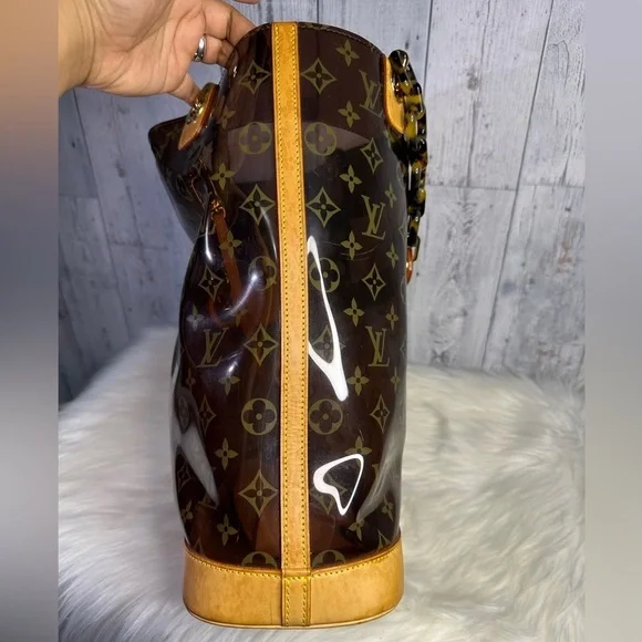 LOUIS VUITTON rare amber cabas neo bucket tote monogram - Picture 4 of 17